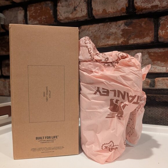 Stanley H2.0 Flowstate Quencher Tumbler 20oz Pink Conch NWT Limited Edition - Picture 2 of 8